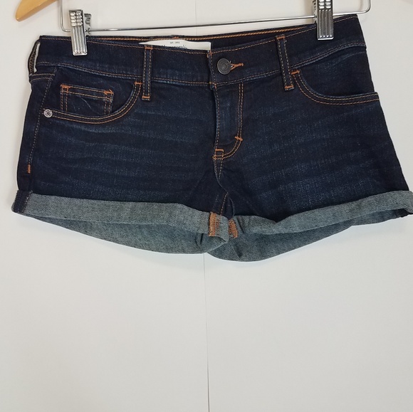 Abercrombie & Fitch Pants - Abercrombie & fitch dark washed jean shorts 00